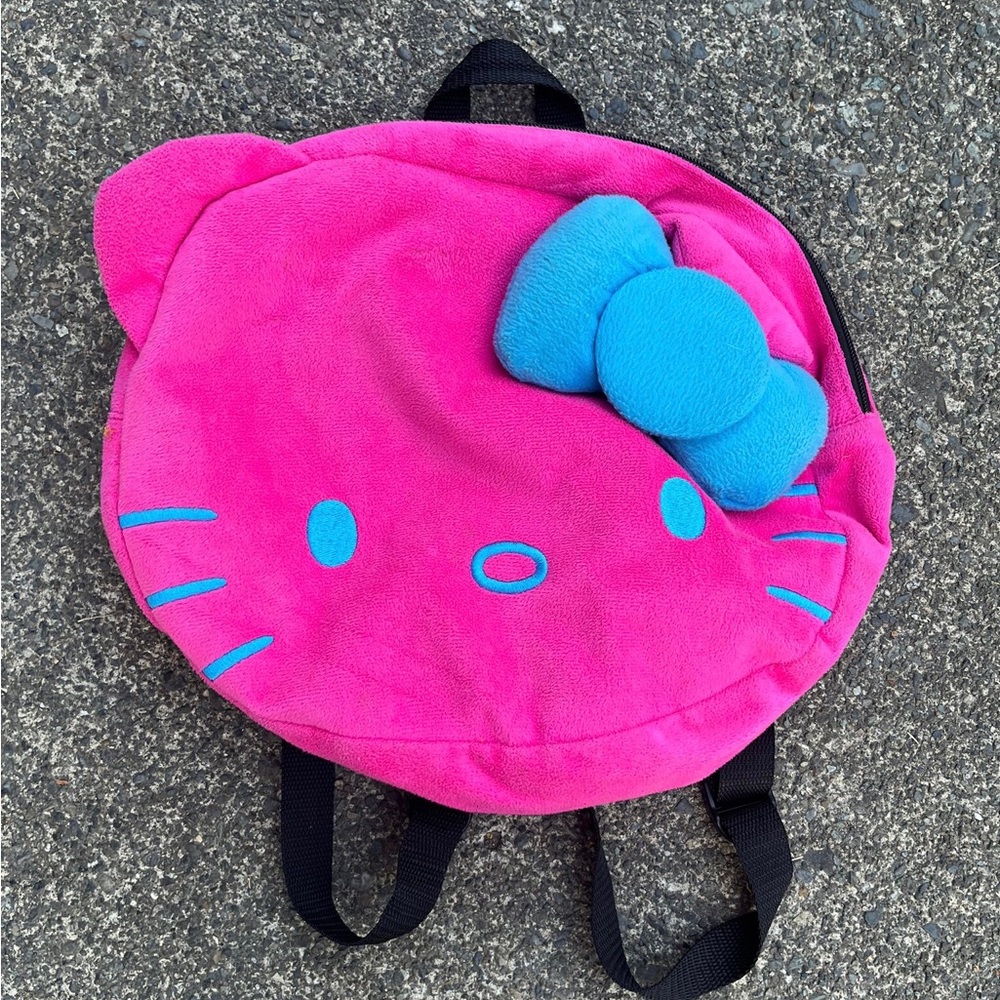 Hello Kitty Loungefly Backpack Pink Sanrio 3D Bow